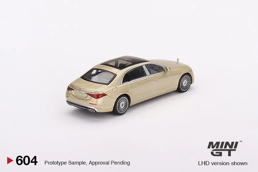 MINI GT 1/64 Mercedes-Maybach S680 Champagne Metallic LHD MGT00604-L - Image 2