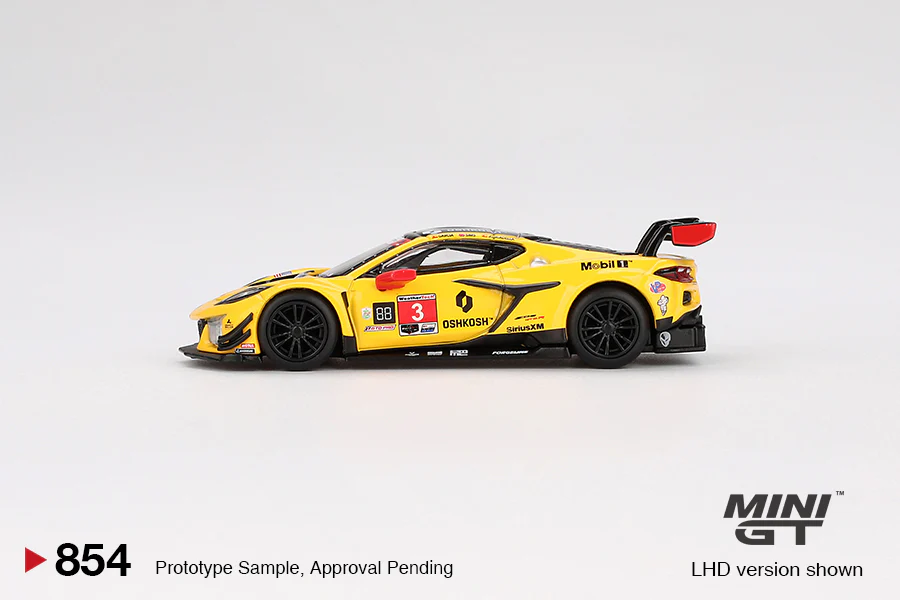 PREORDER MINI GT 1/64 Chevrolet Corvette Z06 GT3.R #3 Corvette Racing by Pratt Miller Motorsports 2024 IMSA Daytona 24 Hrs MGT00854-BL (Approx. Release Date : Q1 2025 subject to manufacturer's final decision) - Image 2