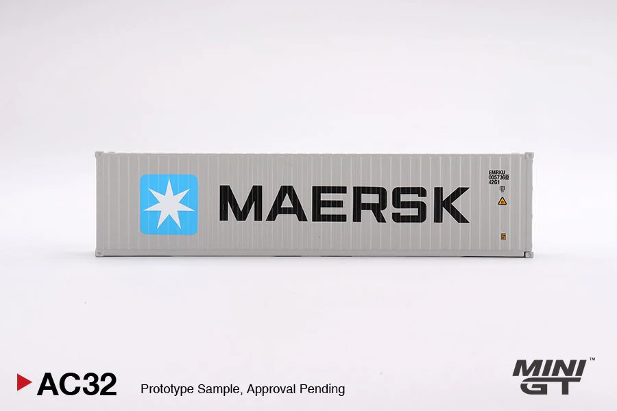 MINI GT 1/64 Dry Container 40' "Maersk" MGTAC32 - Image 2