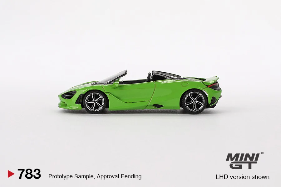 MINI GT 1/64 McLaren 750S Spider Mantis Green LHD MGT00783-L - Image 2