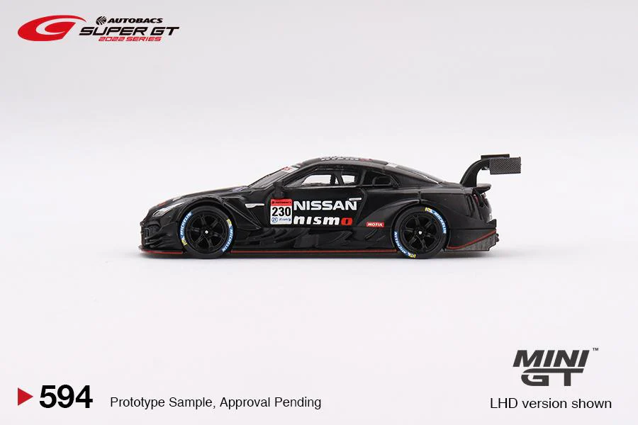 MINI GT 1/64 Nissan GT-R Nismo GT500 2021 Prototype #230 SUPER GT Series MGT00594-L - Image 3