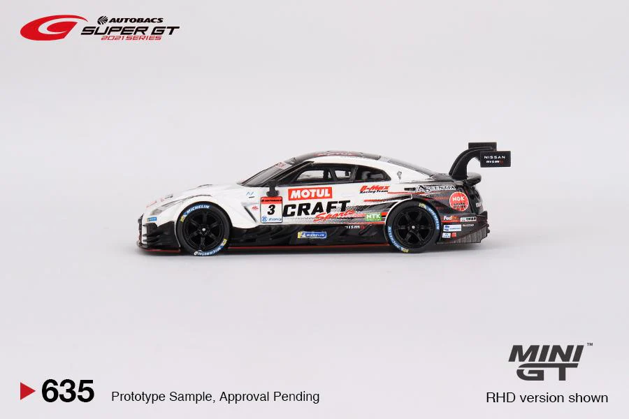 MINI GT 1/64 Nissan GT-R Nismo GT500 #3 NDDP Racing with B-Max 2021 SUPER GT SERIES MGT00635-R - Image 4