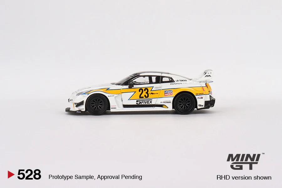 MINI GT 1/64 Nissan LB-Silhouette WORKS GT 35GT Ver.1 LB Racing RHD MGT00528-R - Image 2