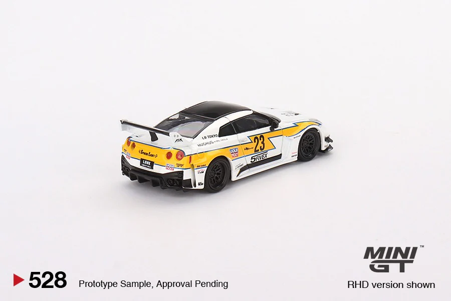 MINI GT 1/64 Nissan LB-Silhouette WORKS GT 35GT Ver.1 LB Racing RHD MGT00528-R - Image 3
