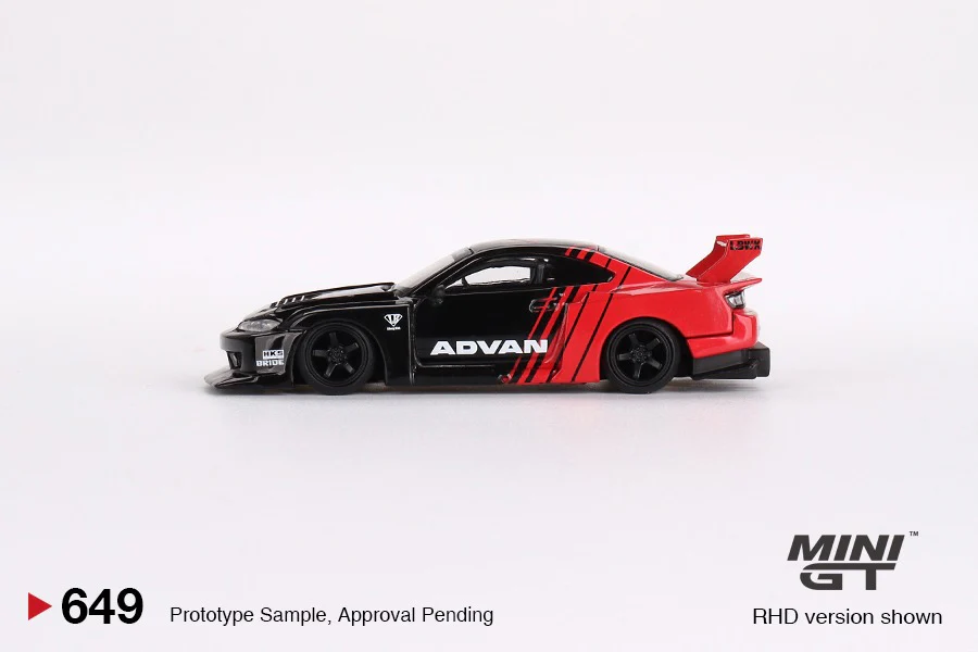 MINI GT 1/64 Nissan LB-Super Silhouette S15 SILVIA ADVAN RHD MGT00649-R - Image 2