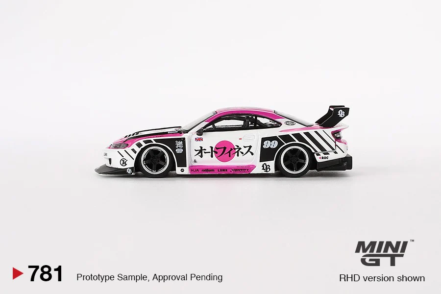 MINI GT 1/64 Nissan LB-Super Silhouette S15 SILVIA Auto Finesse SEMA 2023 MGT00781-R - Image 2
