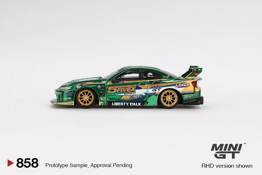 PREORDER MINI GT 1/64 Nissan LB-Super Silhouette S15 SILVIA LBWK 2024 Fausto Racing MGT00858-R (Approx. Release Date : Q1 2025 subject to manufacturer's final decision) - Image 2