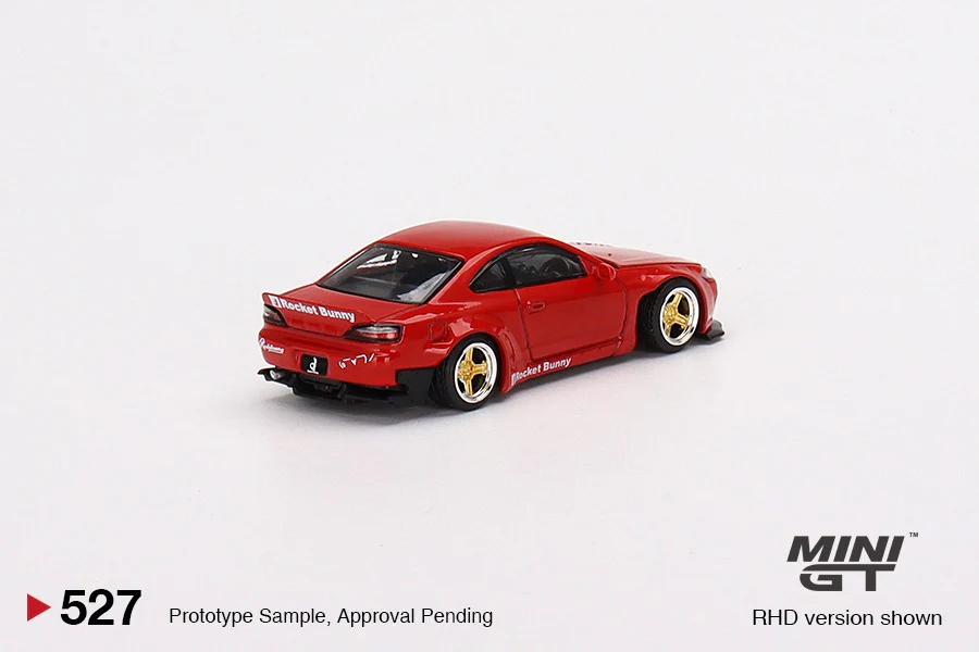 MINI GT 1/64 Nissan Silvia (S15) Rocket Bunny Red RHD MGT00527-R - Image 3
