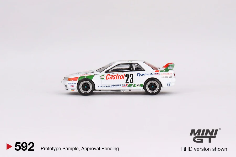 MINI GT 1/64 Nissan Skyline GT-R (R32) Gr. A #23 1990 Macau Guia Race Winner MGT00592-R - Image 2