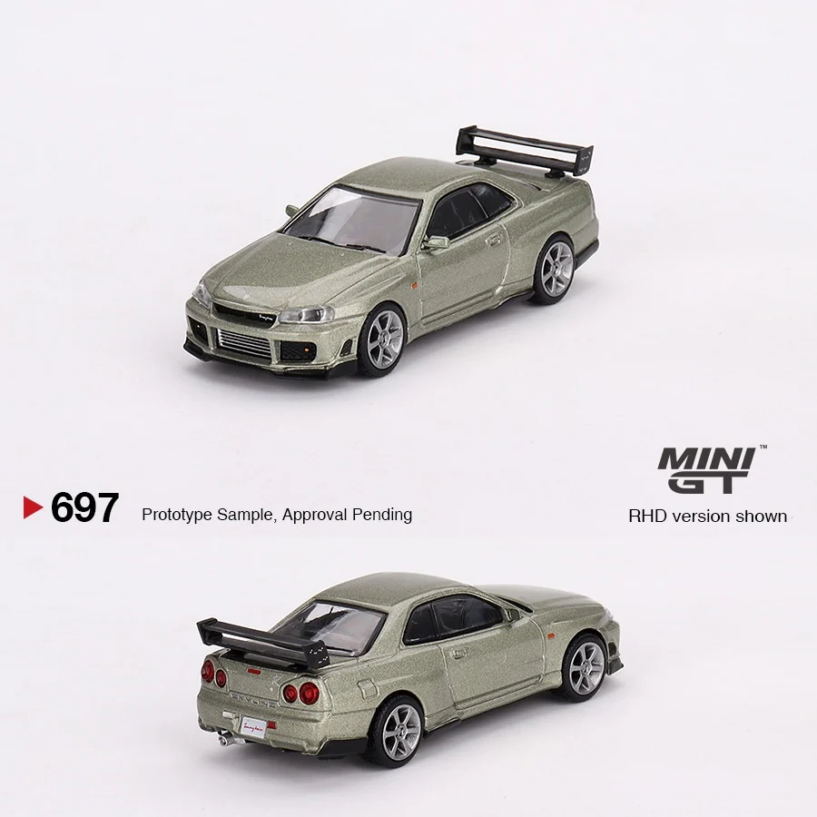 MINI GT 1/64 Nissan Skyline GT-R (R34) Tommykaira RZ Millenium Jade MGT00697-R