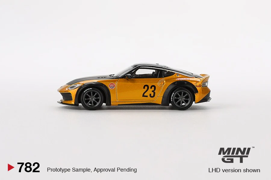 MINI GT 1/64 Nissan Z LB★NATION WORKS  LB Gold MGT00782-BL - Image 2