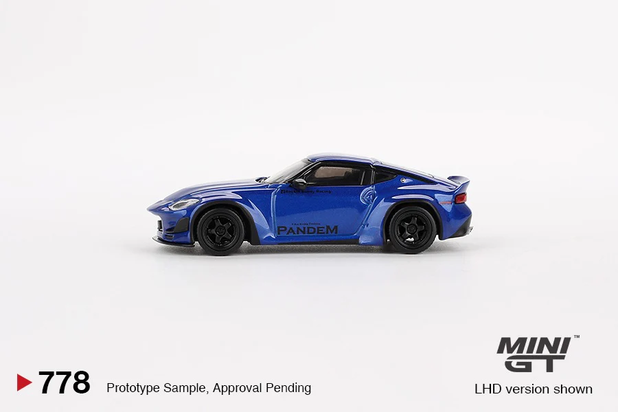 MINI GT 1/64 Nissan Z Pandem Seiran Blue LHD MGT00778-L - Image 2