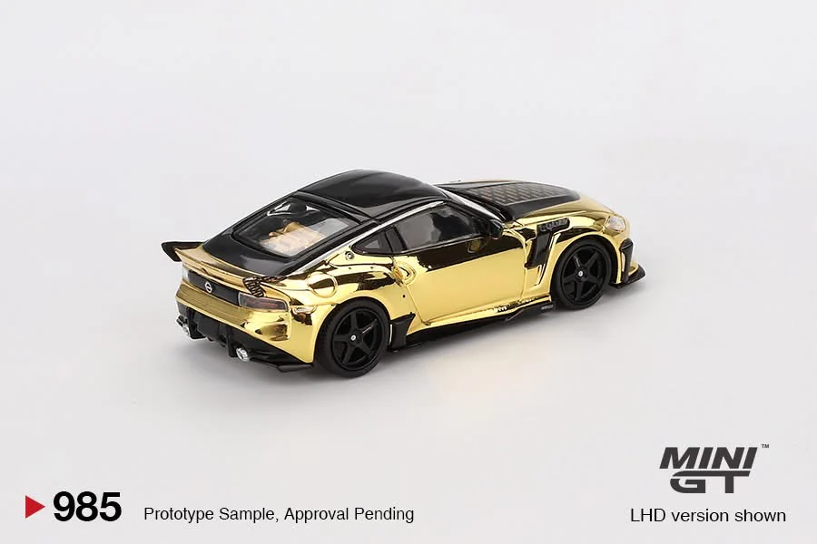 MINI GT 1/64 Nissan Z VeilSide FFZ400 – Gold Chrome MGT00985-BL - Image 4