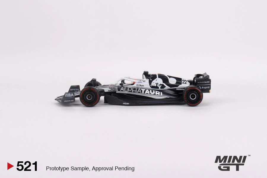 MINI GT 1/64 AlphaTauri AT03 #22 Yuki Tsunoda 2022 F1 MGT00521-L - Image 3