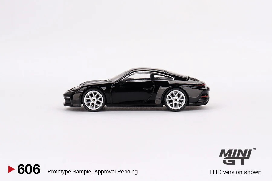 MINI GT 1/64 Porsche 911 (992) GT3 Touring Black LHD MGT00606-L - Image 2