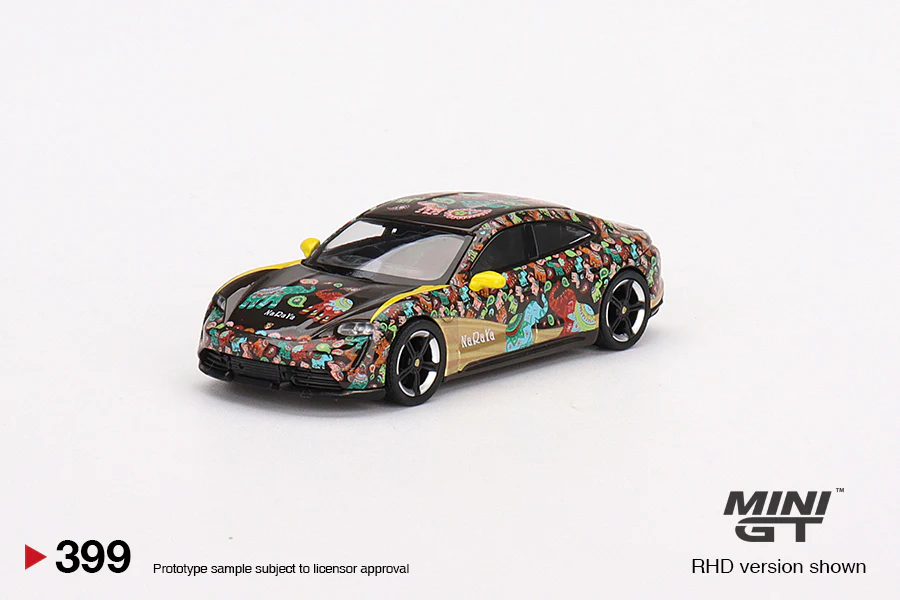 MINI GT 1/64 Porsche Taycan Turbo S NaRaYa Thailand Exclusive Edition MGT00399-R - Image 3
