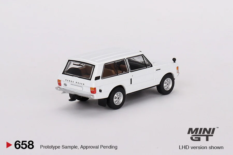 MINI GT 1/64 Range Rover Davos White LHD MGT00658-L - Image 3