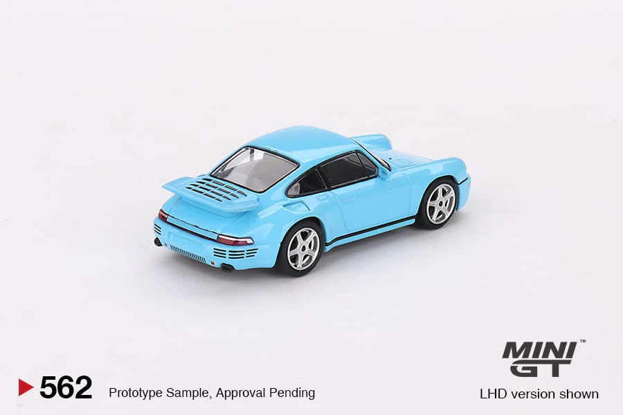 MINI GT 1/64 RUF CTR Anniversary Bayrisch Himmelblau LHD MGT00562-L - Image 2