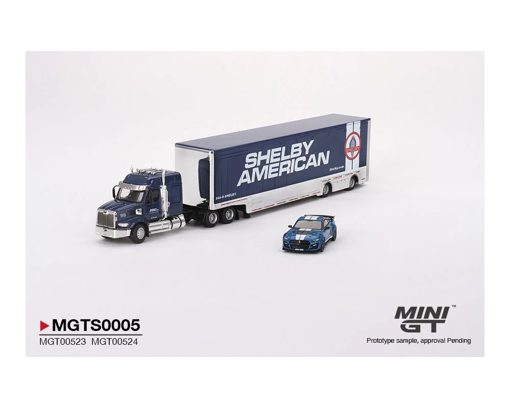 MINI GT 1/64 SHELBY American Transporter Set Western Star 49X & Shelby GT500 SE Widebody MGTS0005 - Image 2