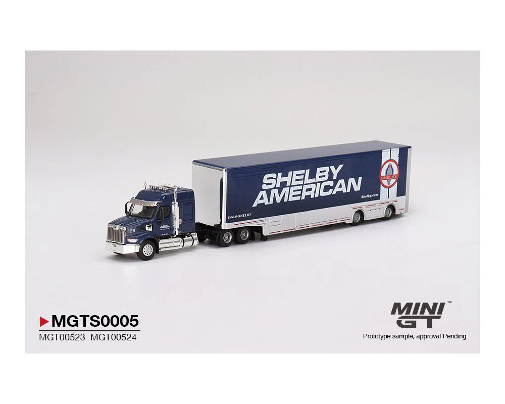 MINI GT 1/64 SHELBY American Transporter Set Western Star 49X & Shelby GT500 SE Widebody MGTS0005 - Image 4