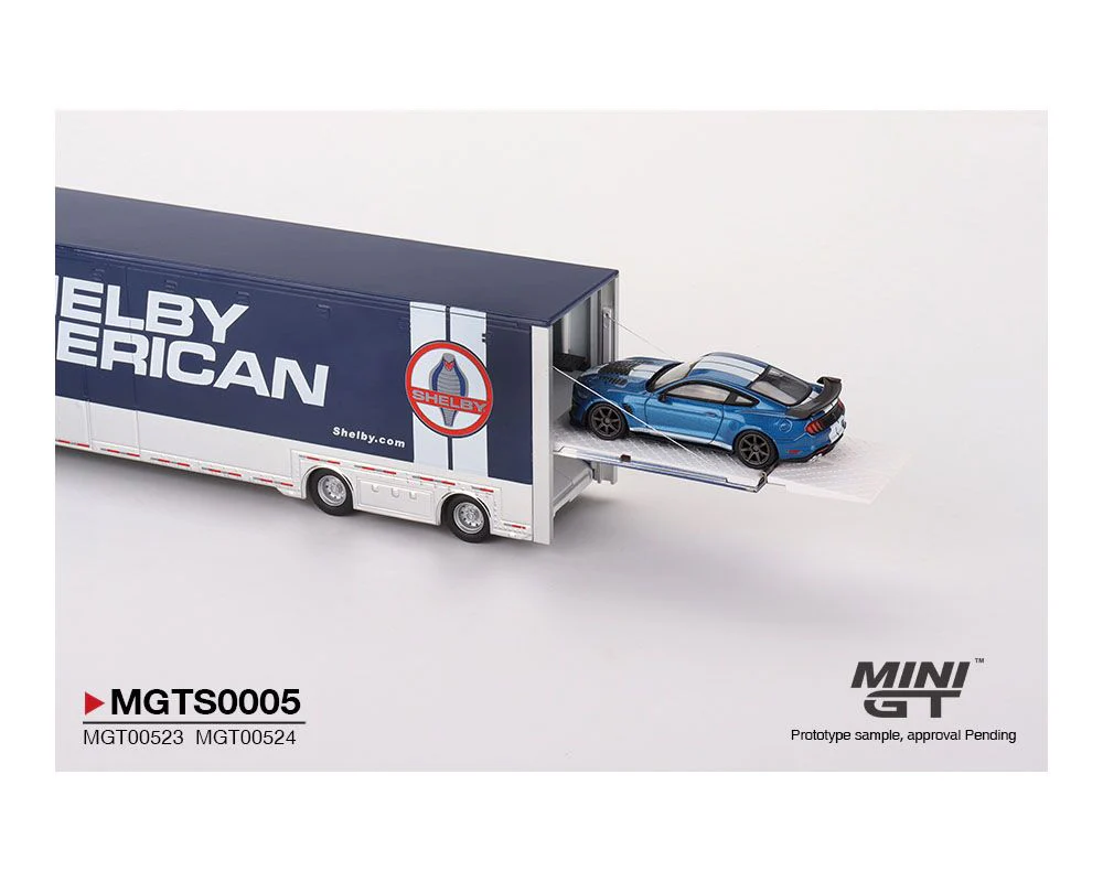 MINI GT 1/64 SHELBY American Transporter Set Western Star 49X & Shelby GT500 SE Widebody MGTS0005 - Image 6