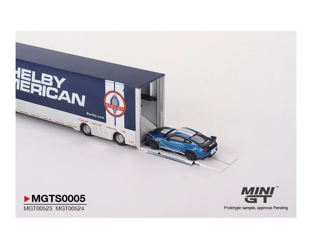 MINI GT 1/64 SHELBY American Transporter Set Western Star 49X & Shelby GT500 SE Widebody MGTS0005 - Image 9