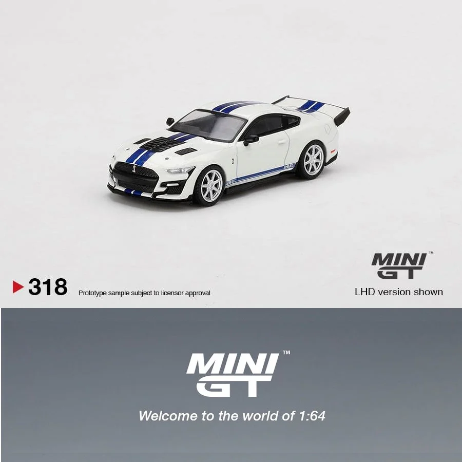 MINI GT 1/64 Shelby GT500 Dragon Snake Concept  Oxford White LHD MGT00318-L - Image 5