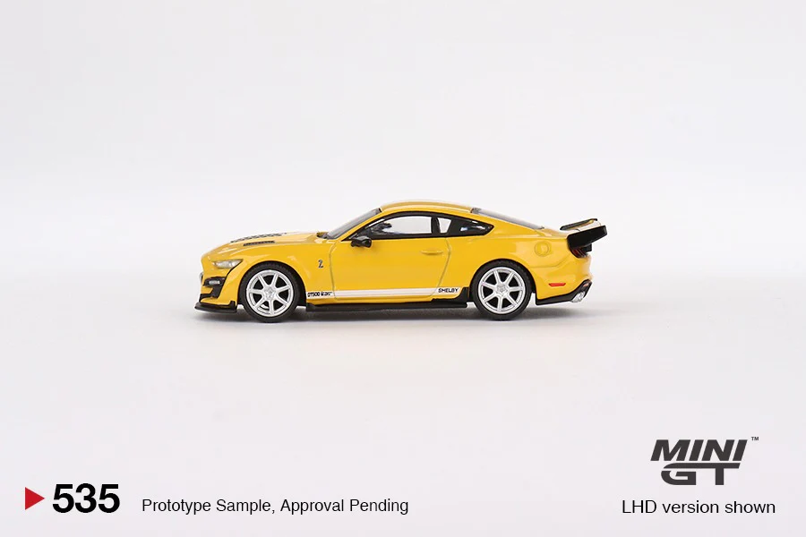 MINI GT 1/64 Shelby GT500 Dragon Snake Concept Yellow LHD MGT00535-L - Image 2