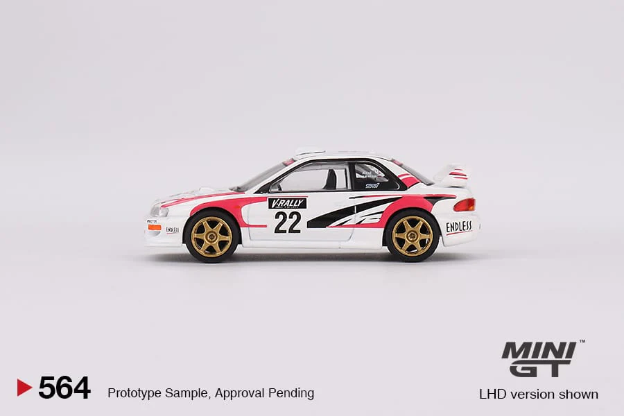 MINI GT 1/64 Subaru Impreza WRC98 1999 Rally Tour de Corse #22 MGT00564-L - Image 2