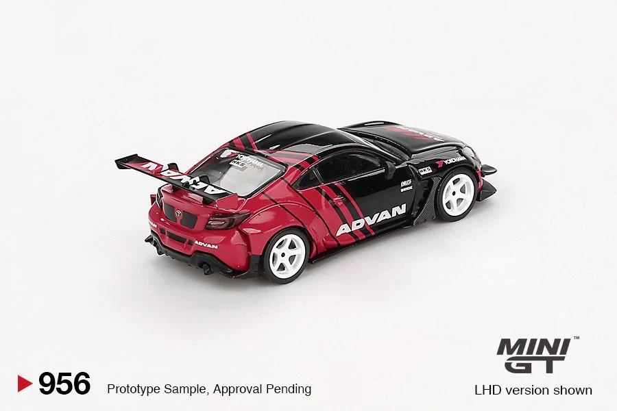 MINI GT 1/64 Toyota GR86 HKS TYPE R ADVAN 2022 Tokyo Auto Salon MGT00956-R - Image 3