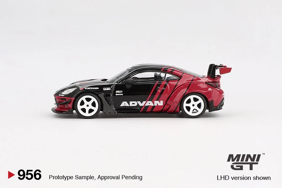 MINI GT 1/64 Toyota GR86 HKS TYPE R ADVAN 2022 Tokyo Auto Salon MGT00956-R - Image 4