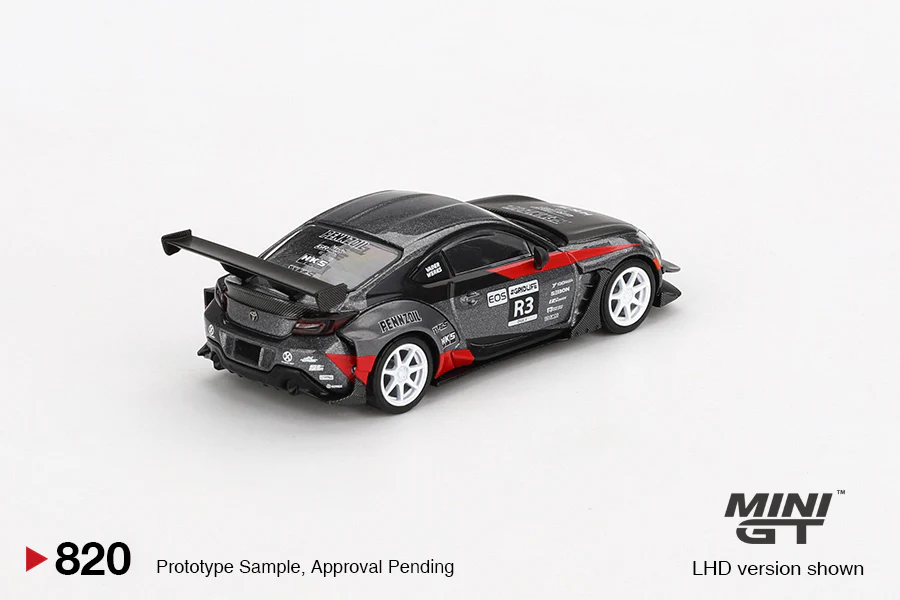 MINI GT 1/64 Toyota GR86  Larry Chen's HKS Turbocharged GR86 MGT00820-L - Image 2