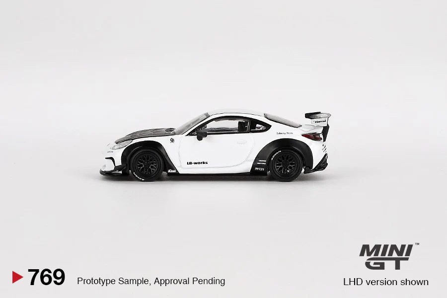 MINI GT 1/64 Toyota GR86 LB★Nation White MGT00769-L - Image 2