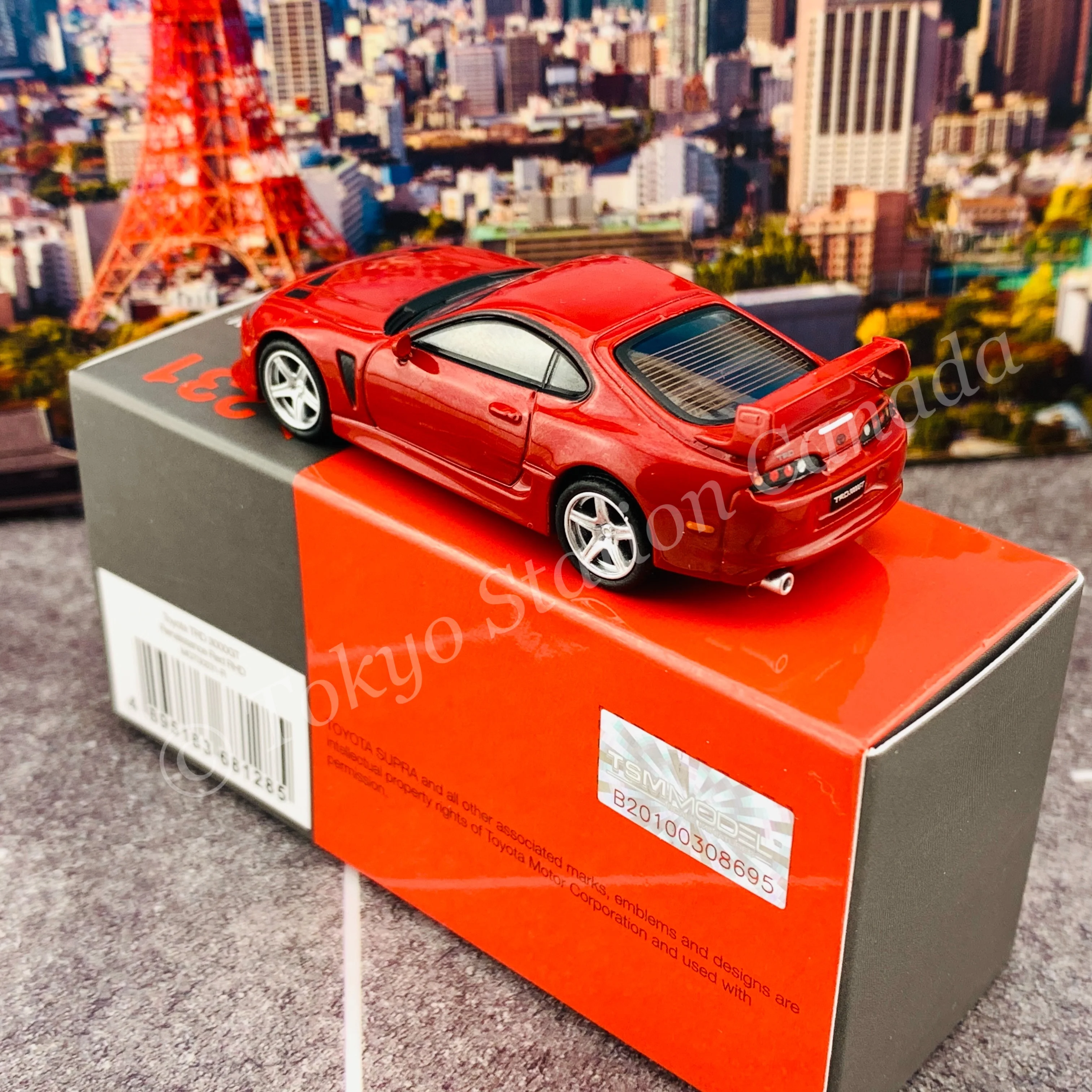 MINI GT 1/64 Toyota TRD 3000GT Renaissance Red RHD MGT00231-R - Image 4