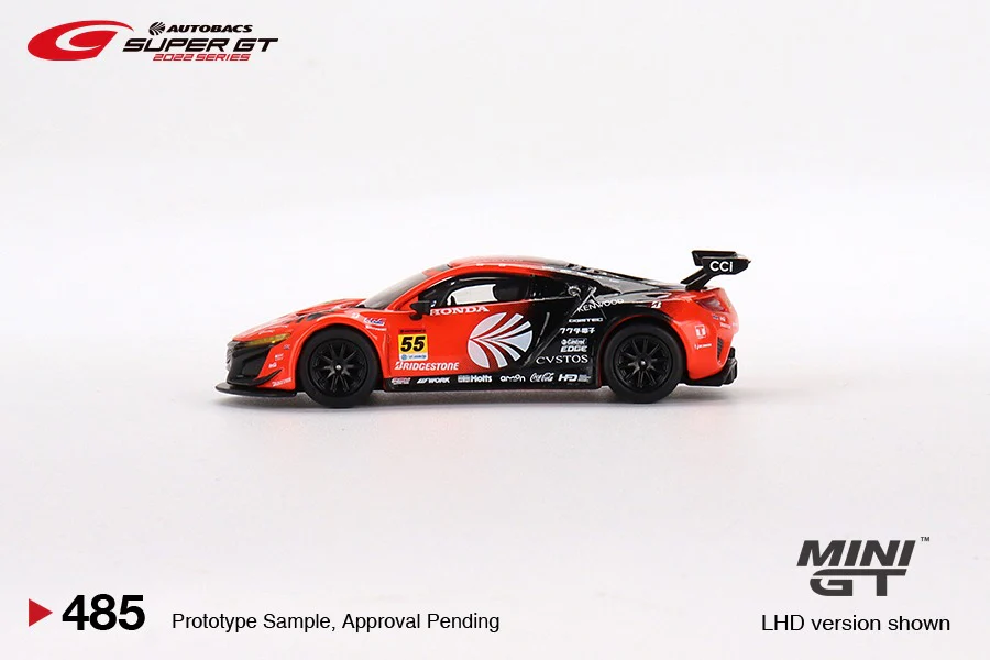 MINI GT Japan Exclusive 1/64 Honda NSX GT3 EVO22 #55 ARTA 2022 Super GT Series MGT00485-L - Image 3