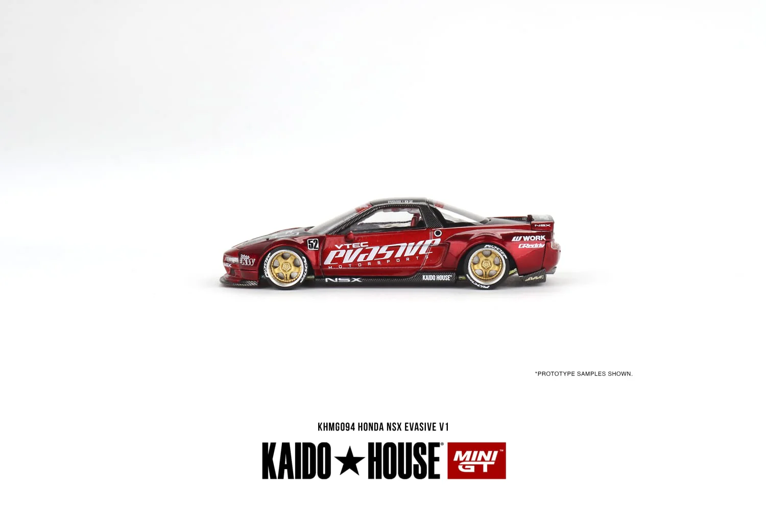 MINI GT x Kaido 1/64 Honda NSX Evasive V1 KHMG094 - Image 2