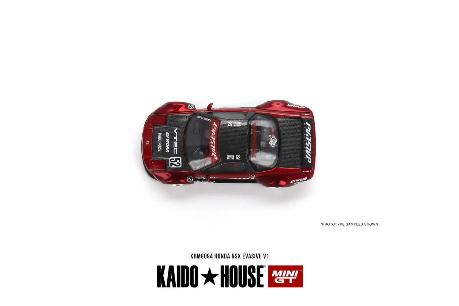 MINI GT x Kaido 1/64 Honda NSX Evasive V1 KHMG094 - Image 3