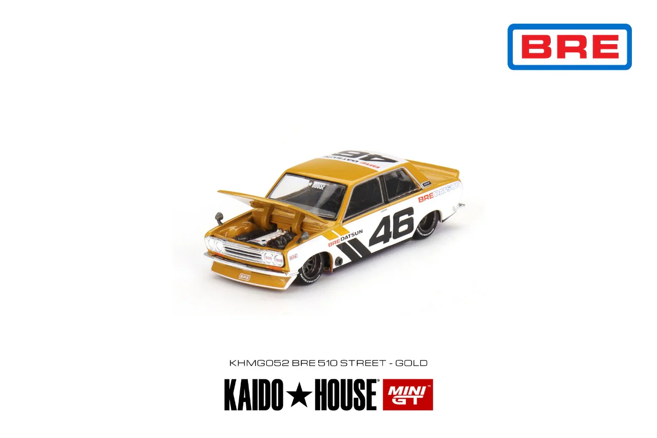 MINI GT x Kaido House 1/64 Datsun 510 Pro Street BRE510 V3 KHMG052 - Image 2