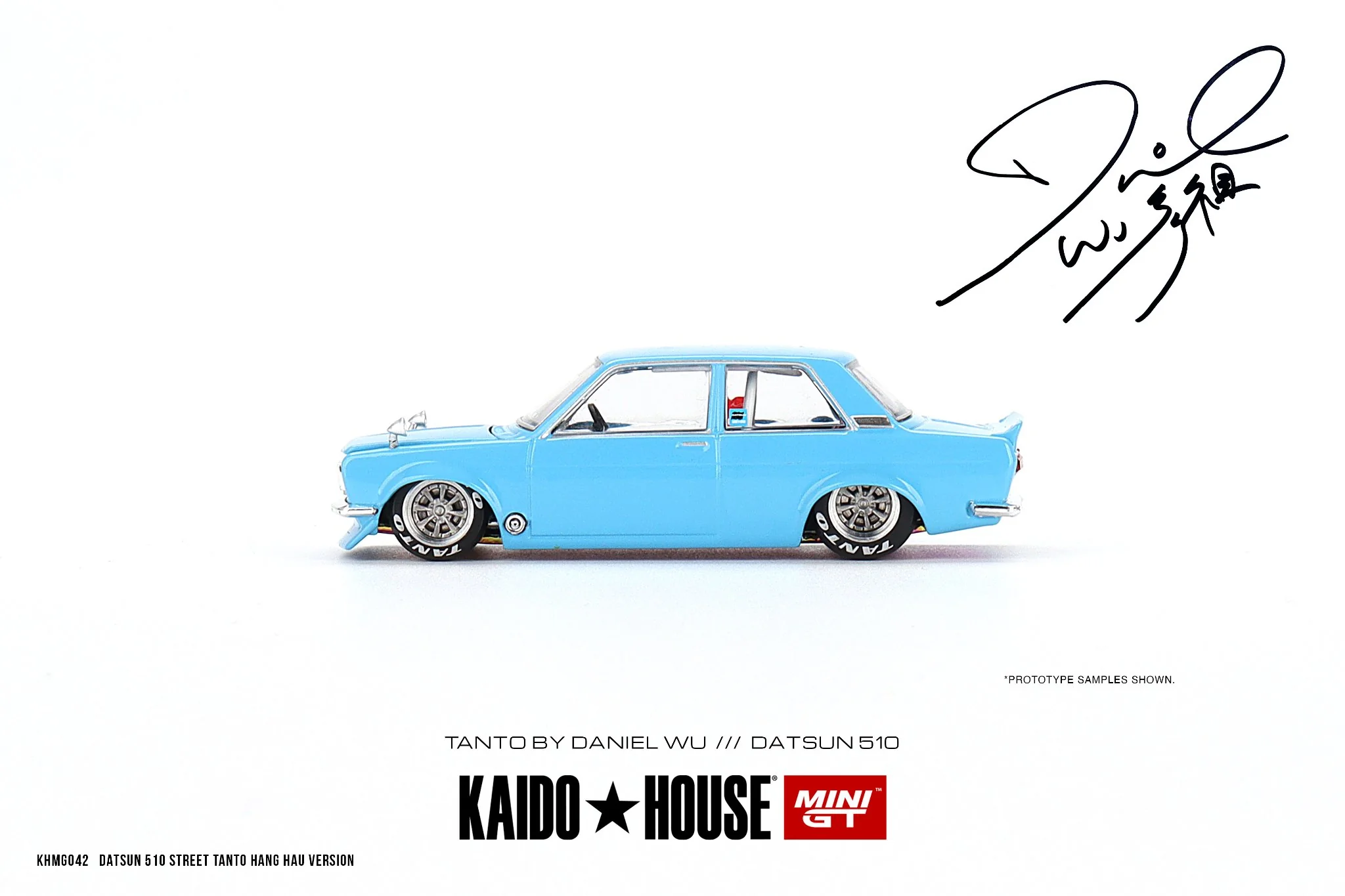 MINI GT x Kaido House 1/64 Datsun 510 Street Tanto V2 by Daniel Wu LHD KHMG042 - Image 3