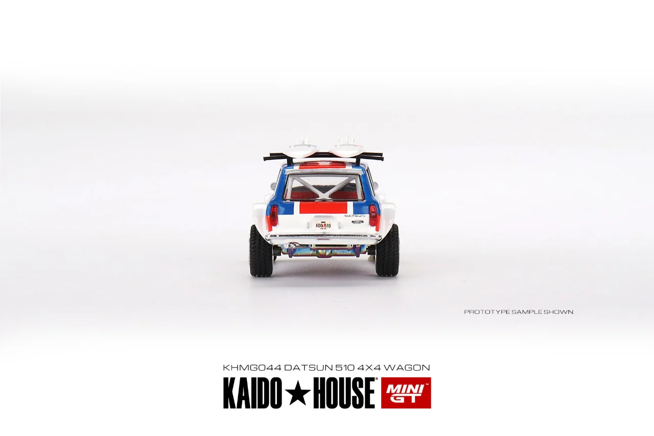 MINI GT x Kaido House 1/64 Datsun KAIDO 510 Wagon Kaido GT Surf Safari RS KHMG044 - Image 4