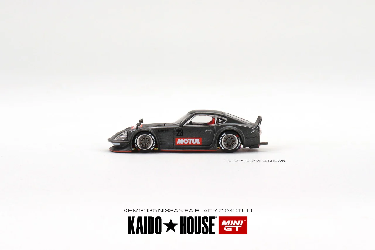 MINI GT x Kaido House 1/64 Datsun KAIDO Fairlady Z MOTUL Z V1 KHMG035 - Image 2