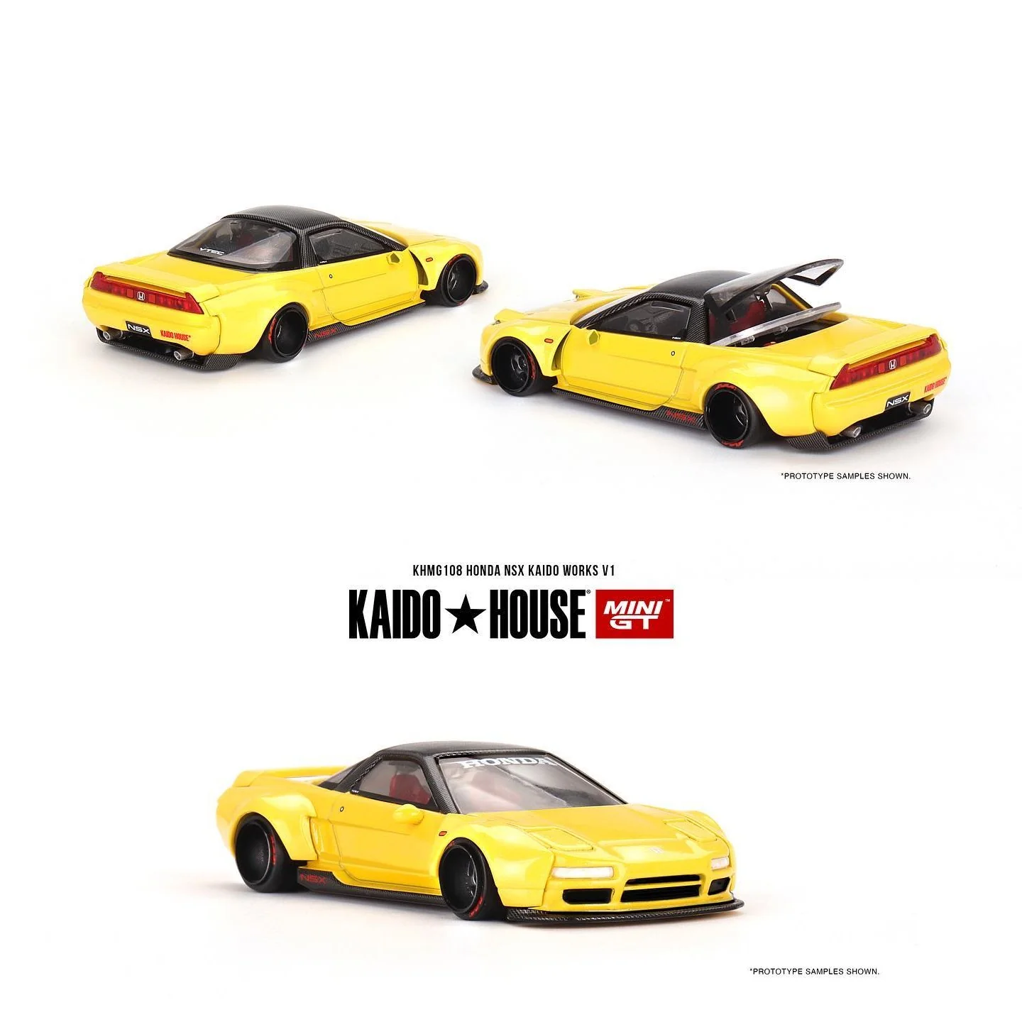 MINI GT x Kaido House 1/64 Honda NSX Kaido Works V1 KHMG108