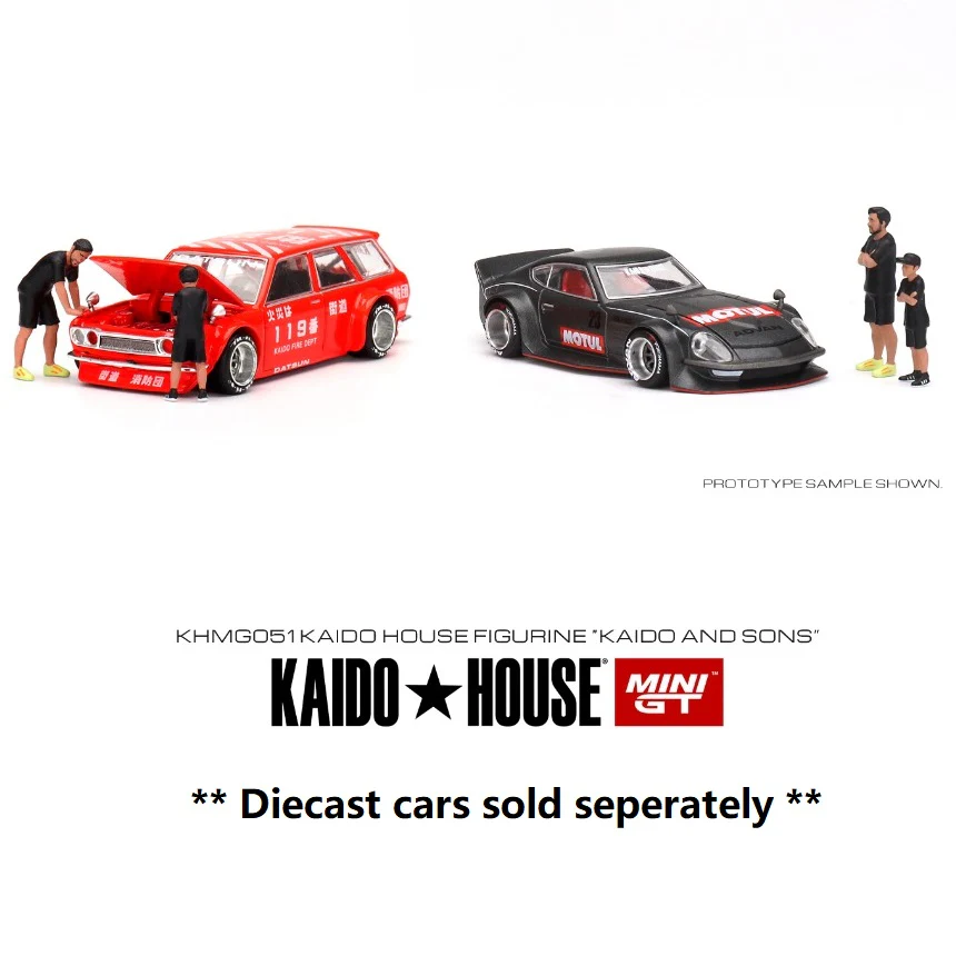 MINI GT x Kaido House 1/64 KaidoHouse Figurine (Kaido & Sons) KHMG051 - Image 2