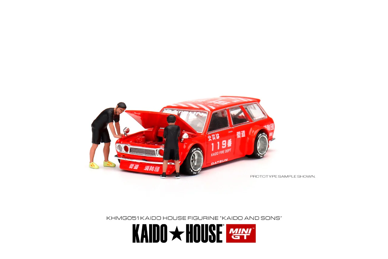 MINI GT x Kaido House 1/64 KaidoHouse Figurine (Kaido & Sons) KHMG051 - Image 4