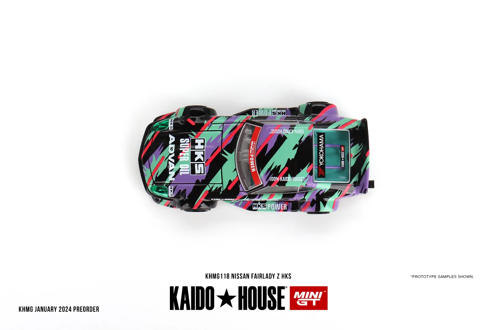 MINI GT x Kaido House 1/64 Nissan Fairlady Z HKS KHMG118 - Image 3