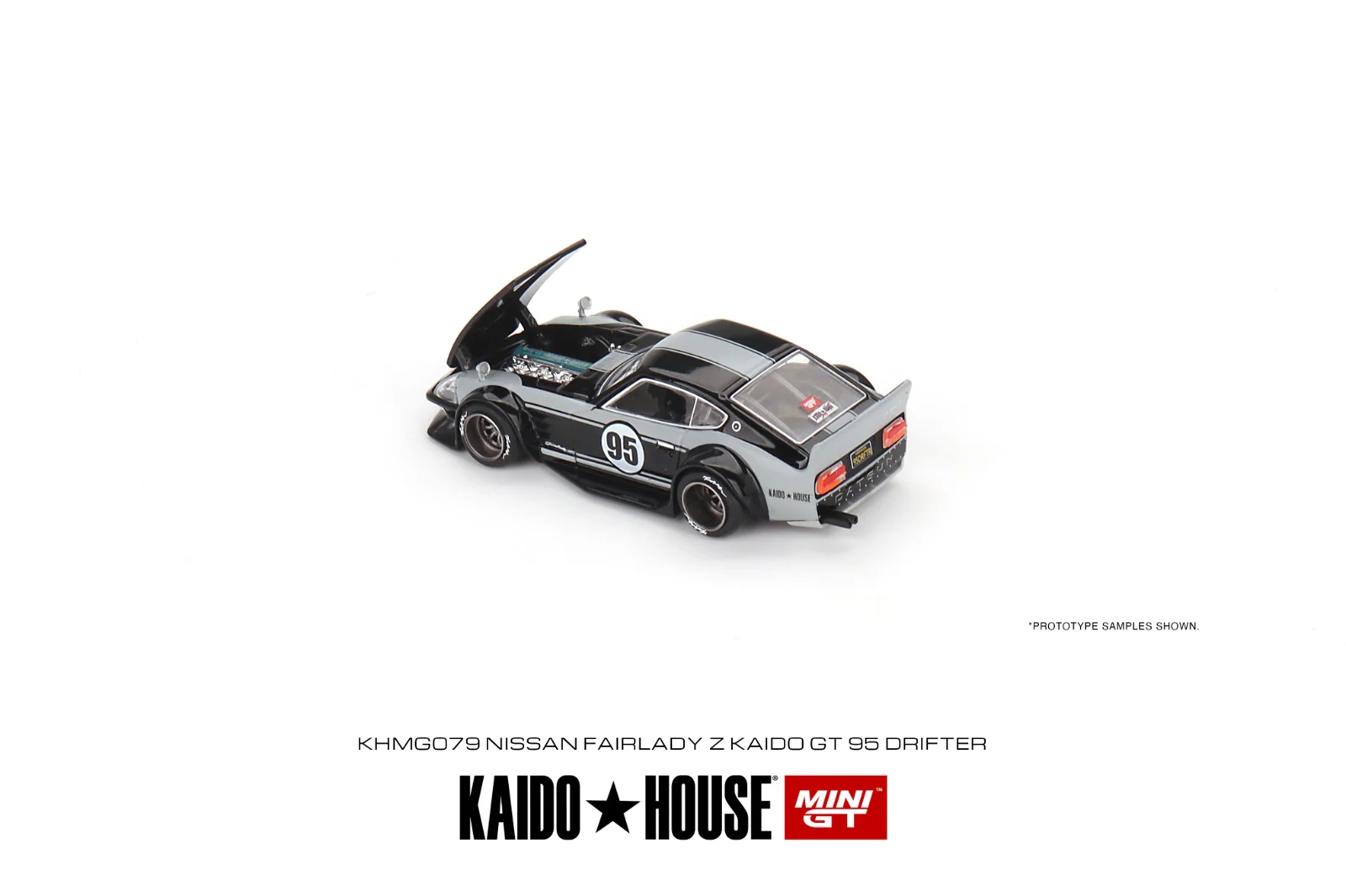 MINI GT x Kaido House 1/64 Nissan Fairlady Z Kaido GT 95 Driffer V1 KHMG079 - Image 3