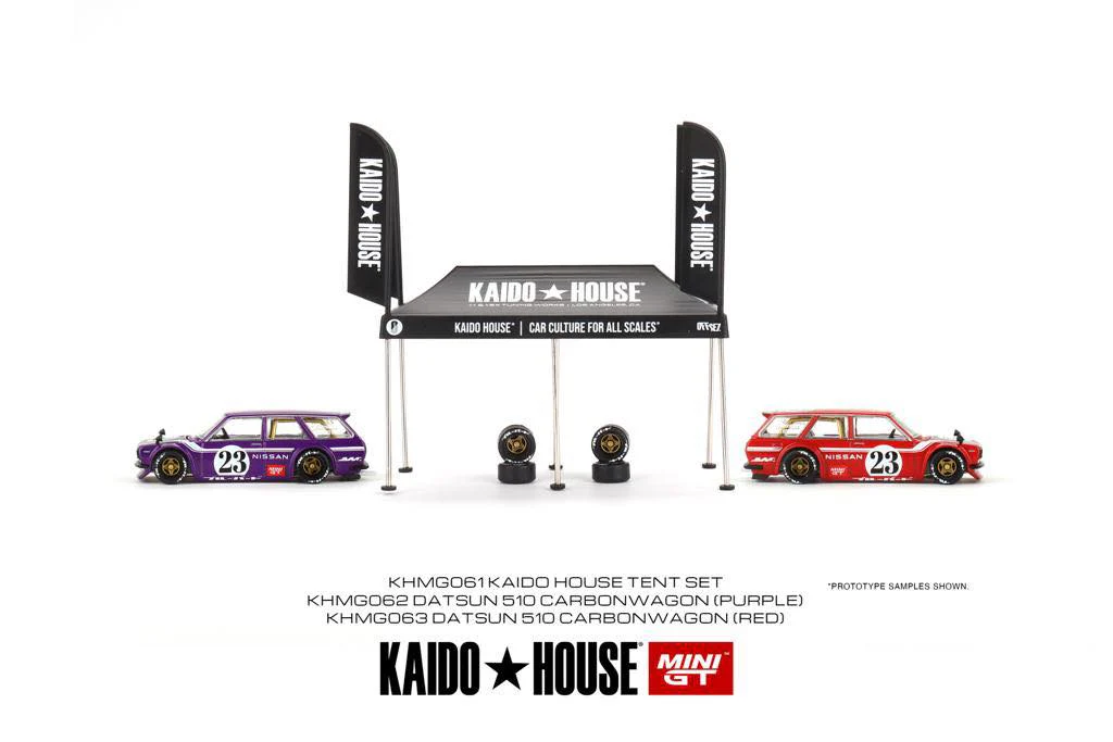 MINI GT x Kaido House 1/64 Tent V1 KHMG061 - Image 3