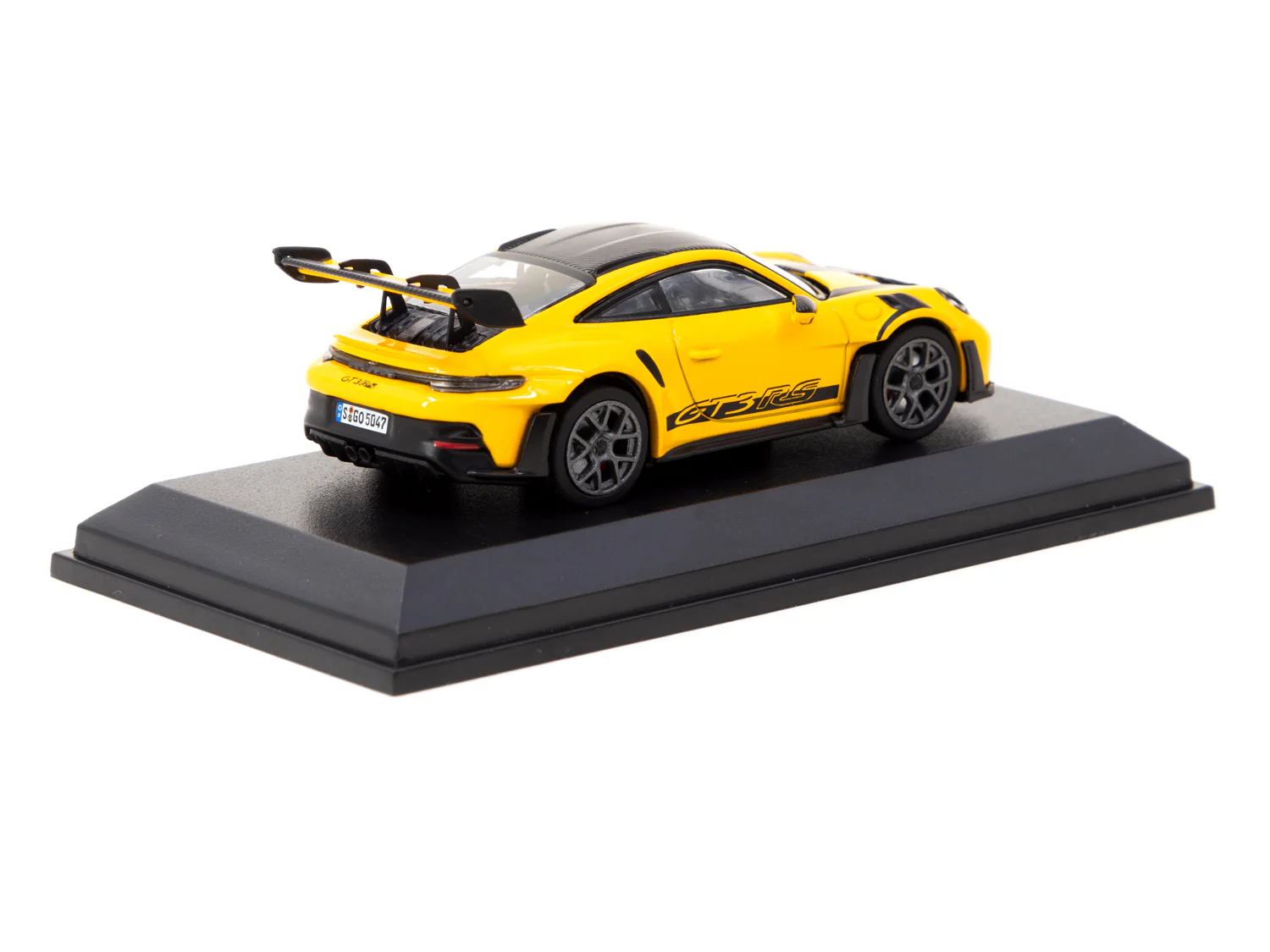 MINICHAMPS x Tarmac Works 1/64 Porsche 911 (992) GT3 RS Signal Yellow 643062105 (T64MC-005-YL) - Image 2