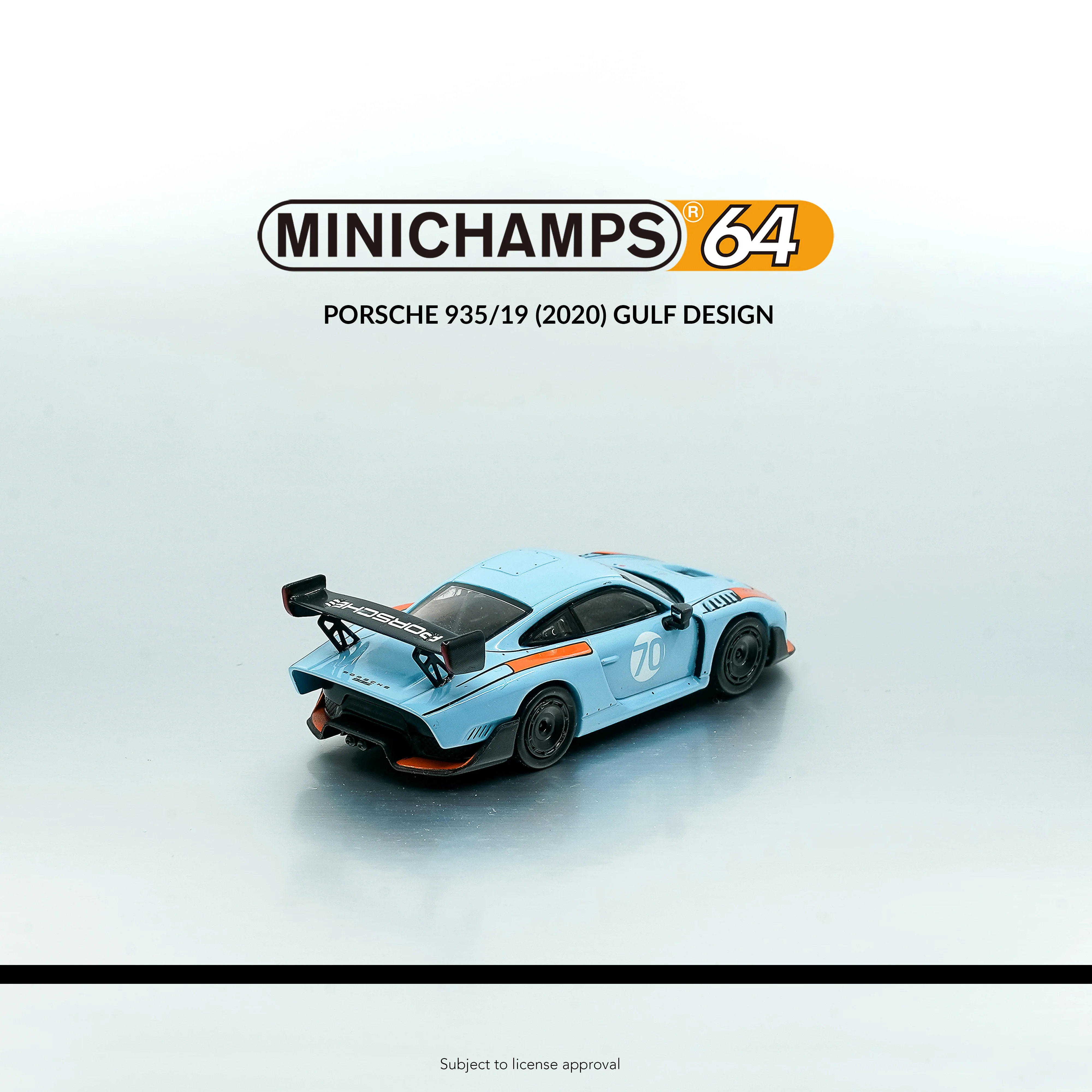 MINICHAMPS64 1/64 PORSCHE 935/19 (2020) - GULF DESIGN 643061104 - Image 2
