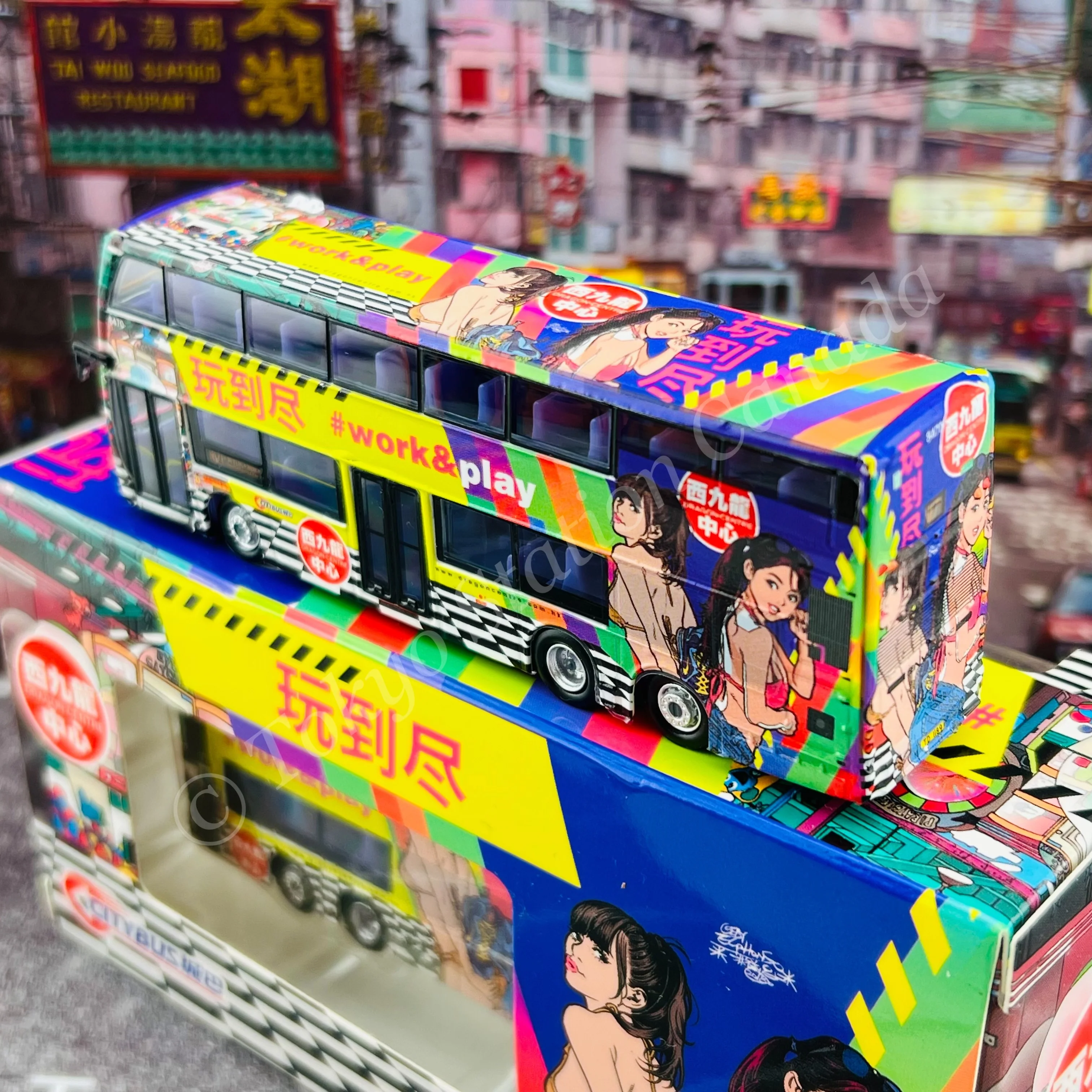 Model 1 1/120 Citybus ADL ENVIRO500 MMC 12m (Dragon Centre 西九龍中心) S33603 - 8470 TD1189 @ 鴨脷洲 N171 (玩到盡) - Image 5